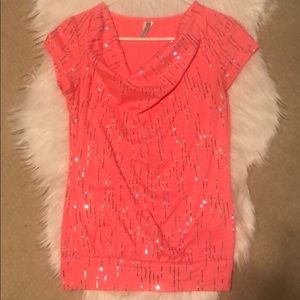2/$10 Pink sparkly top